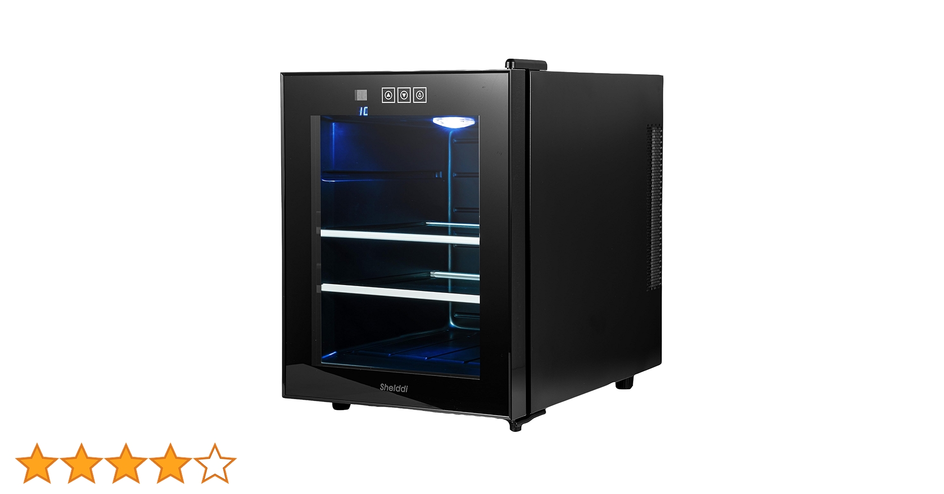 Amazon | Shelddi ミニ冷蔵庫 33L 静音 おしゃれ 省エネ 小型